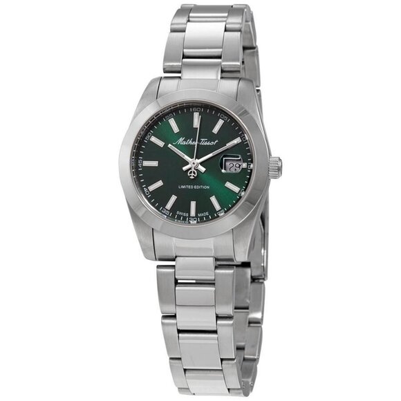 NWT Mathey-Tissot Fashion Ladies Quartz Steel Authentic Watch - Picture 1 of 3